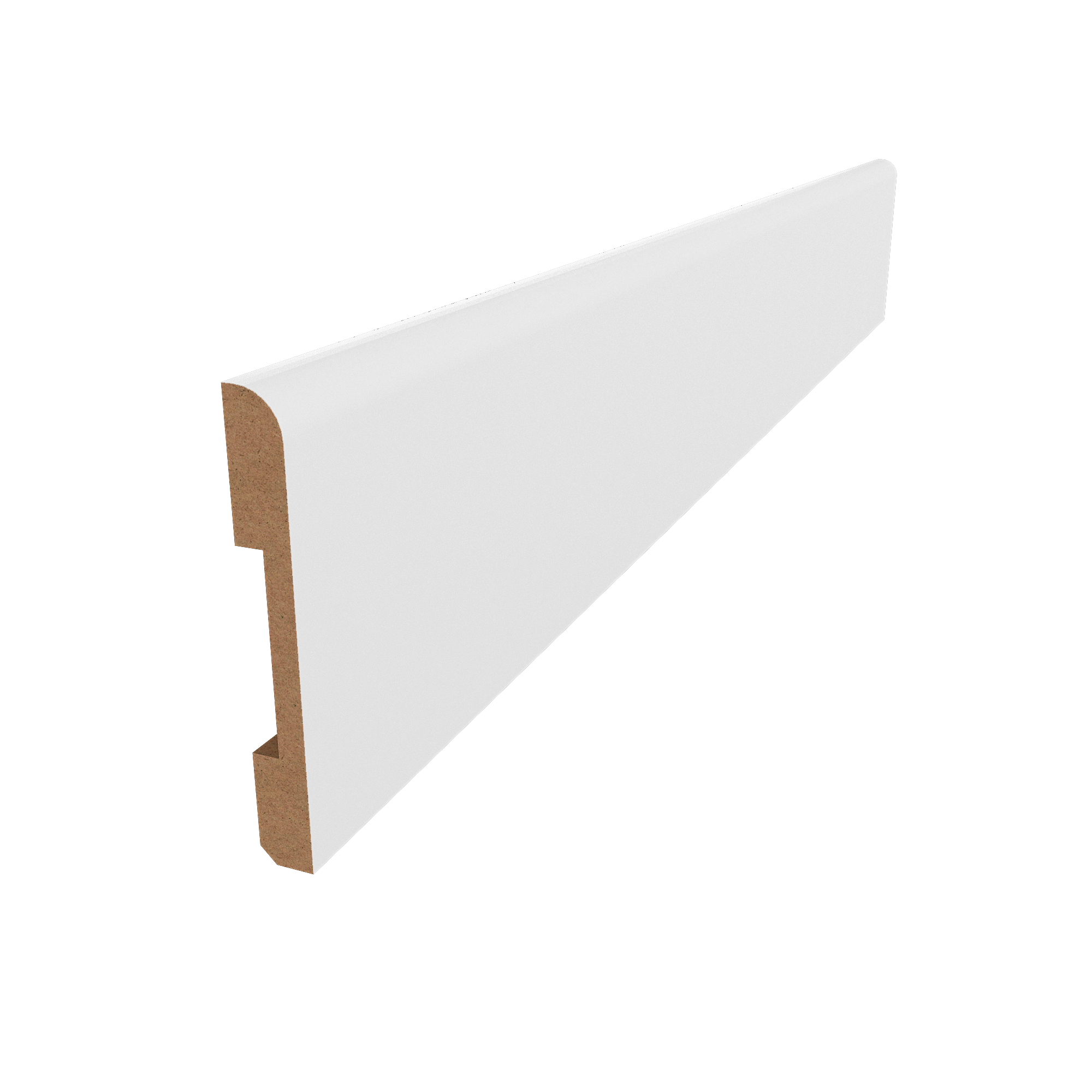 Плинтус прямой 10*80 матовый