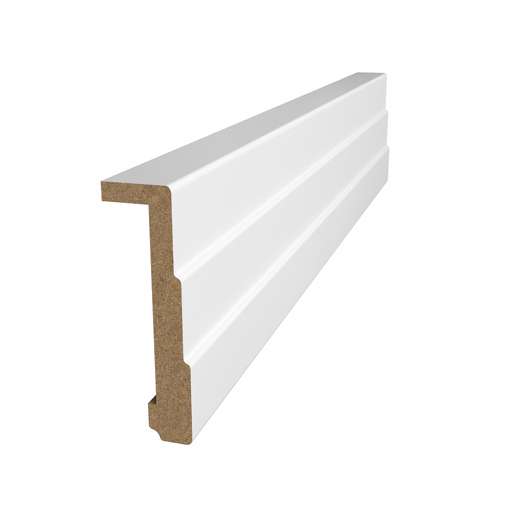 Наличник фигурный тип "3" 16*90*2440 телескоп матовый